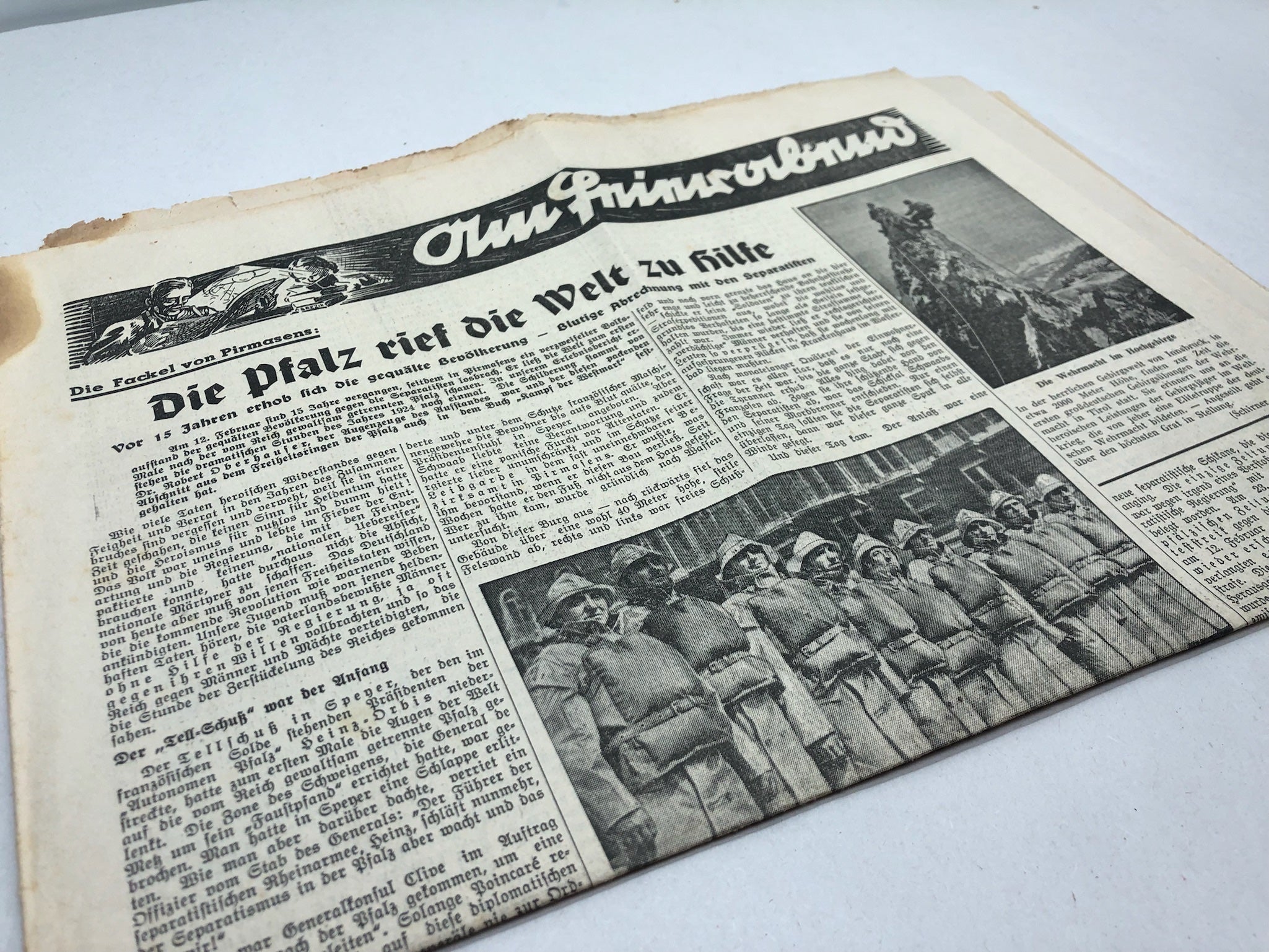Original WW2 German Political Newspaper - 18th February 1939 - The Militaria Shop