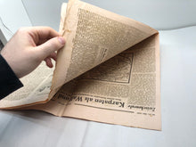 Charger l'image dans la galerie, Original WW2 German Political Newspaper - 20th/21st May 1944
