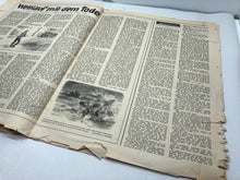 Charger l'image dans la galerie, Original WW2 German Political Newspaper - 5th October 1943
