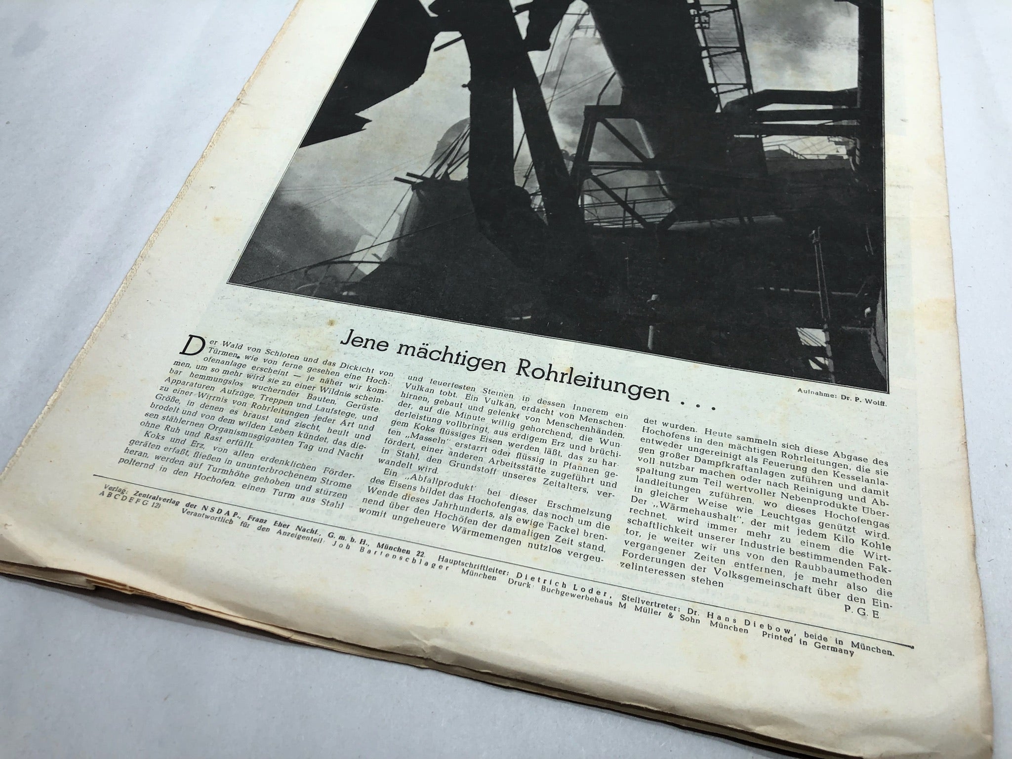 JB Juustrierter Beobachter NSDAP Magazine Original WW2 German - 18 March 1943 - The Militaria Shop