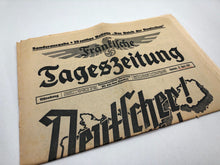 Charger l'image dans la galerie, Original WW2 German Political Newspaper - 10th April 1938
