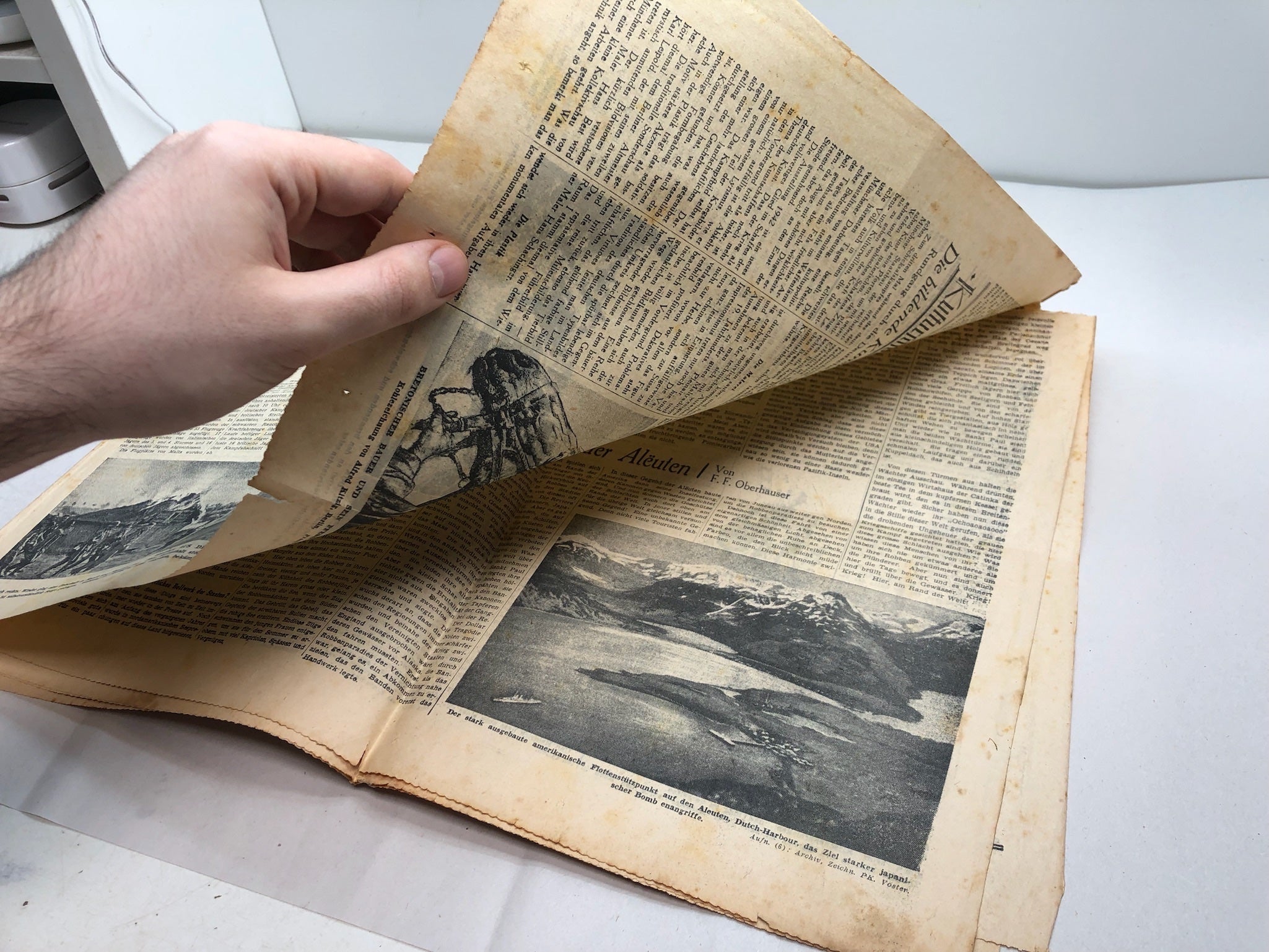 Original WW2 German Political Newspaper - 12th July 1942 - The Militaria Shop