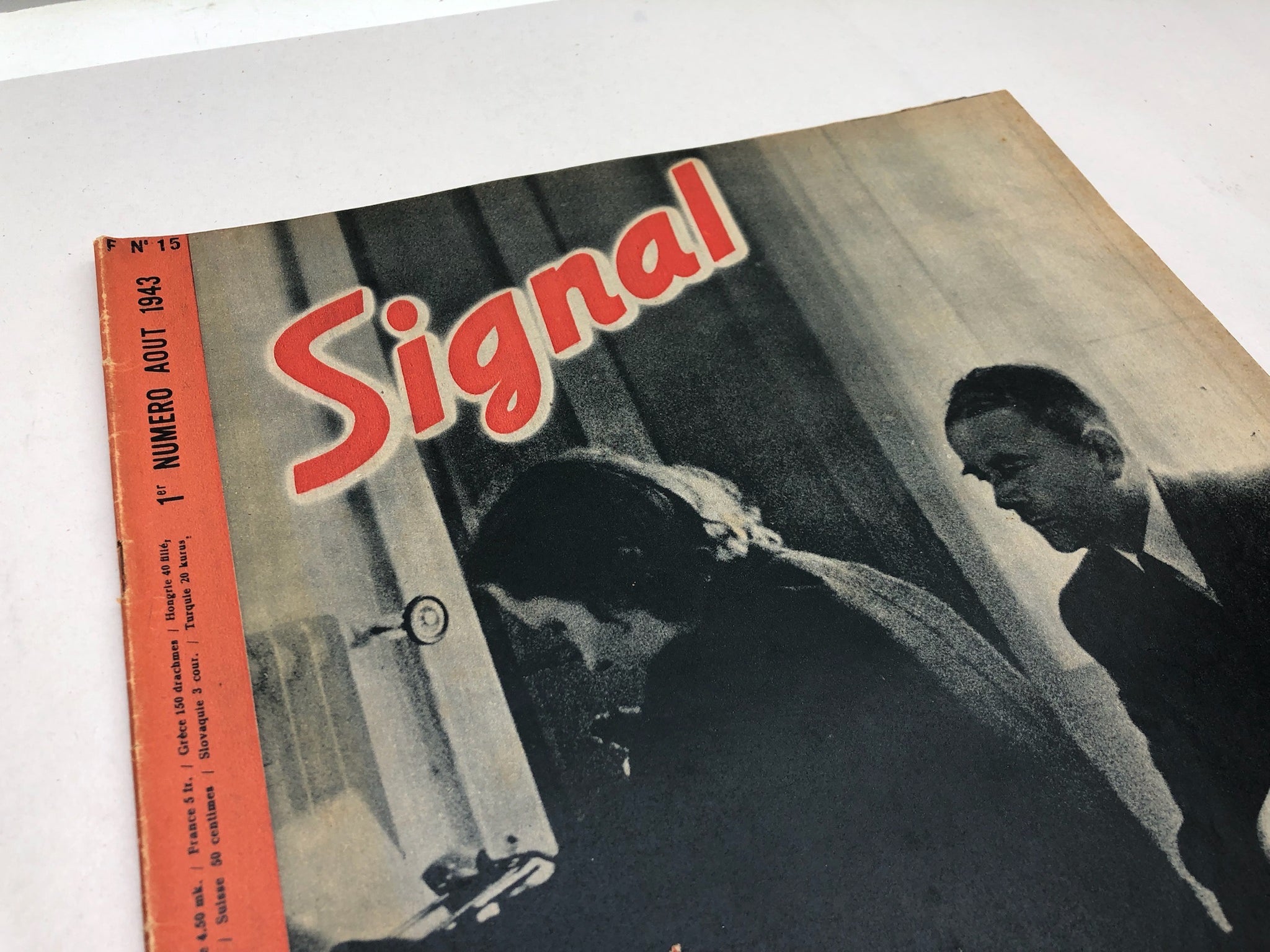 Original French Language WW2 Propaganda Signal Magazine - No.15 1943 ...