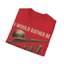Load image into Gallery viewer, Unisex Military Collecting T-Shirt, Vintage Tee, Gift for Collectors, Casual Wear, Unisex Softstyle T-Shirt
