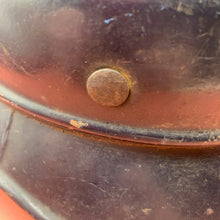 Load image into Gallery viewer, Original WW2 German Civil Defence Luftschutz Helmet - Complete with Liner &amp; Chinstrap
