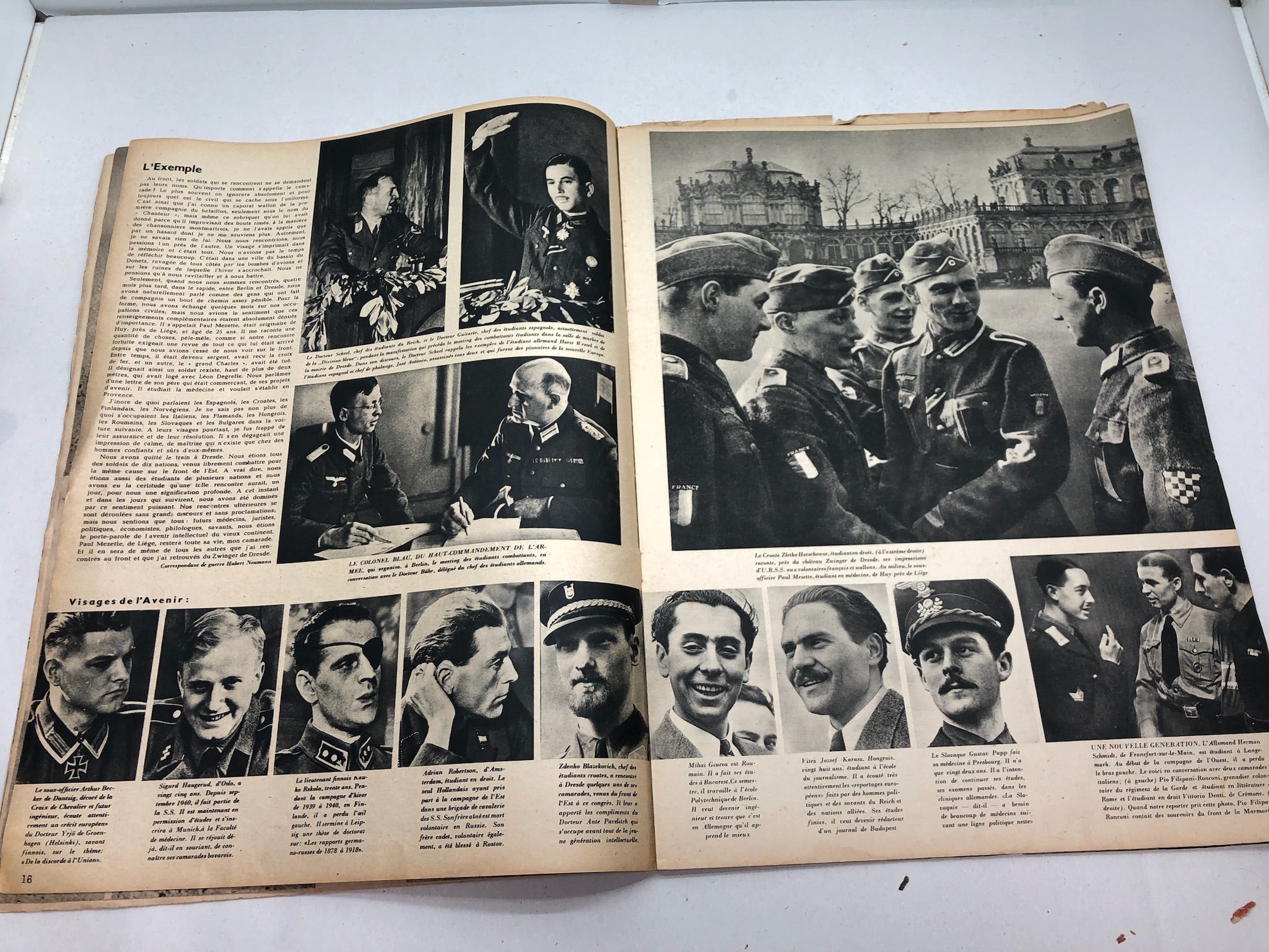 Original French Language WW2 Propaganda Signal Magazine - No.11 1942 - The Militaria Shop