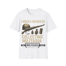 Load image into Gallery viewer, Unisex Military Collecting T-Shirt, Vintage Tee, Gift for Collectors, Casual Wear, Unisex Softstyle T-Shirt
