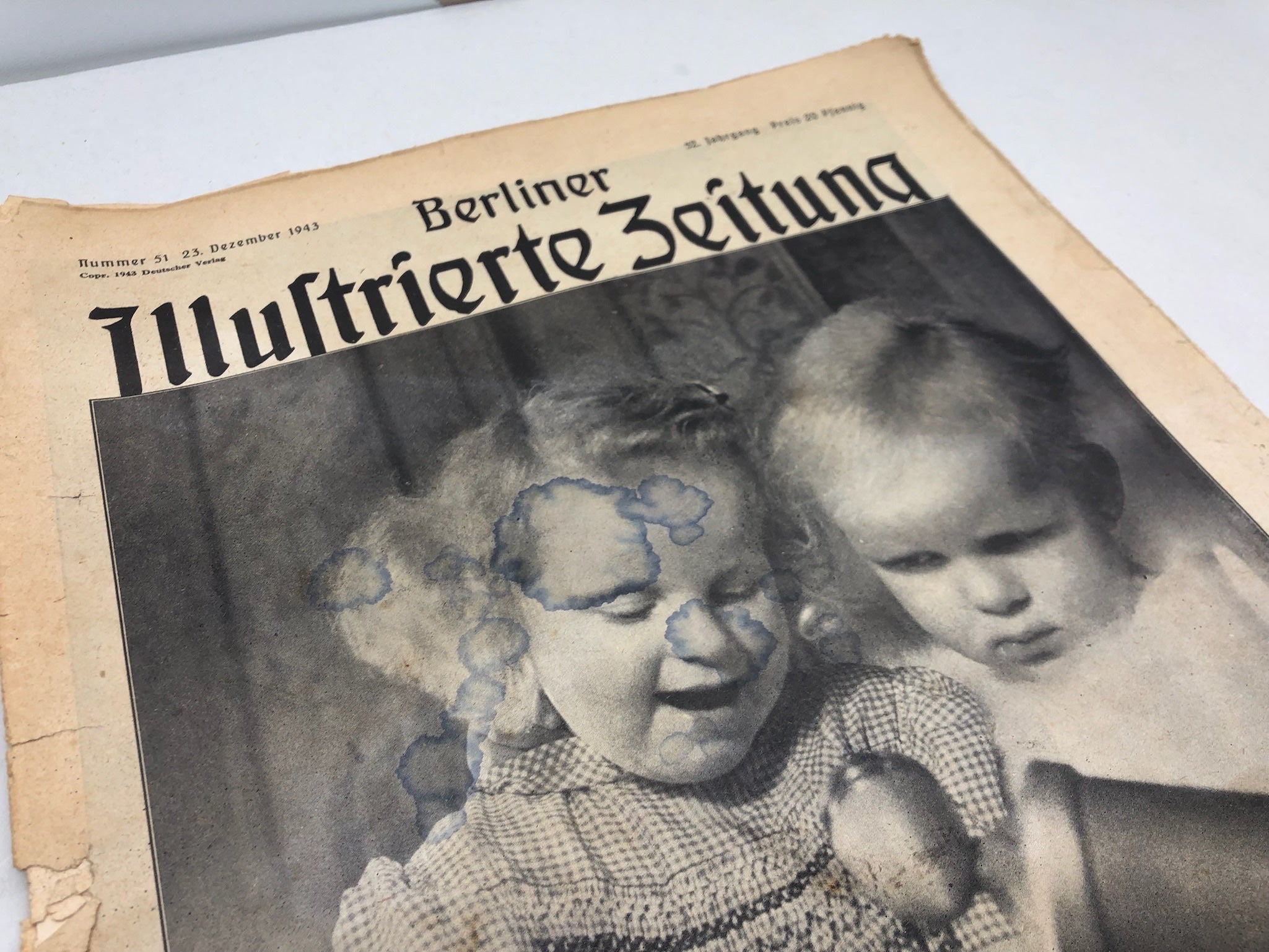 Original WW2 German Political Newspaper - 23th December 1943 - The Militaria Shop
