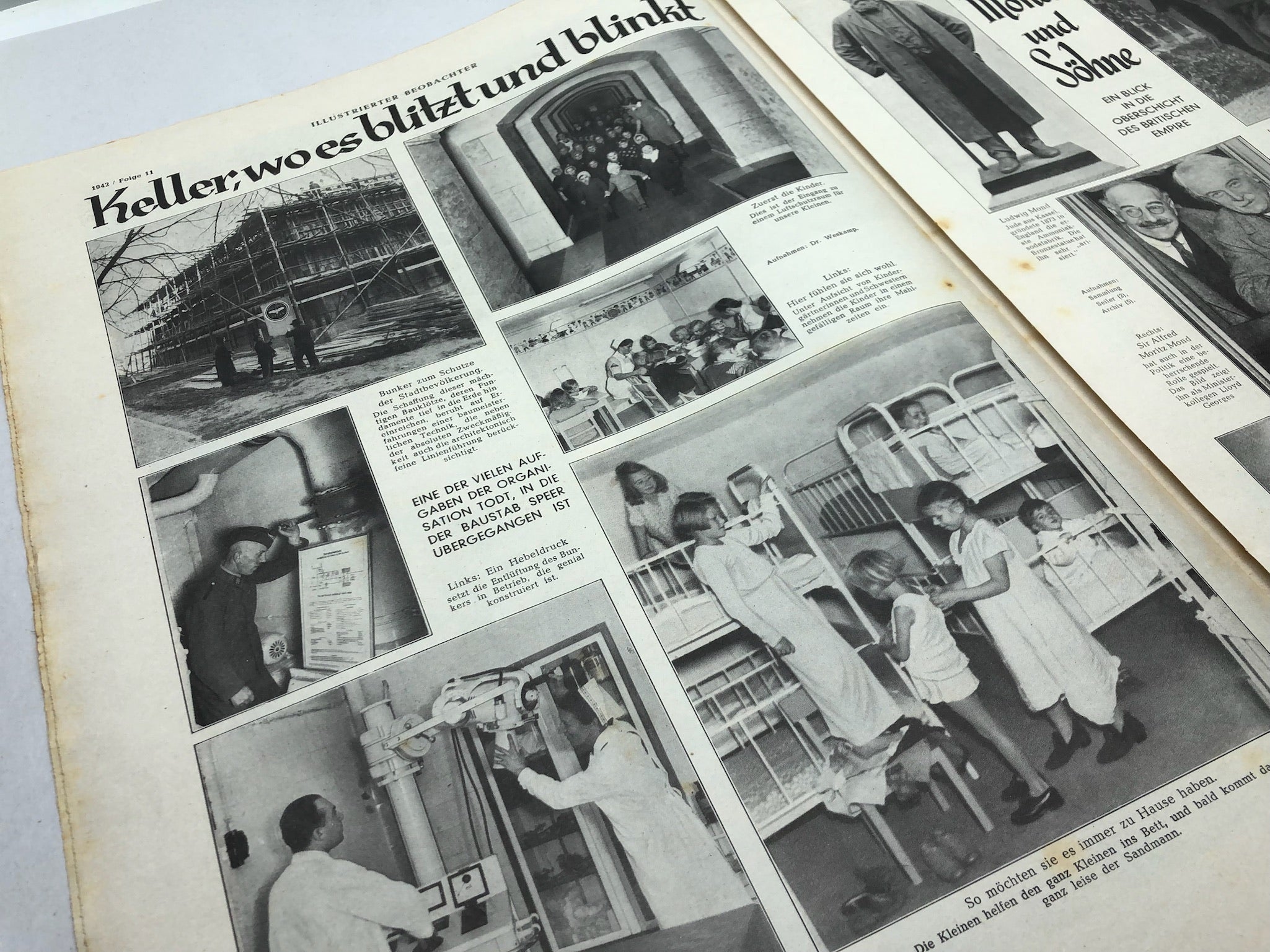 JB Juustrierter Beobachter NSDAP Magazine Original WW2 German - 12th March 1942 - The Militaria Shop
