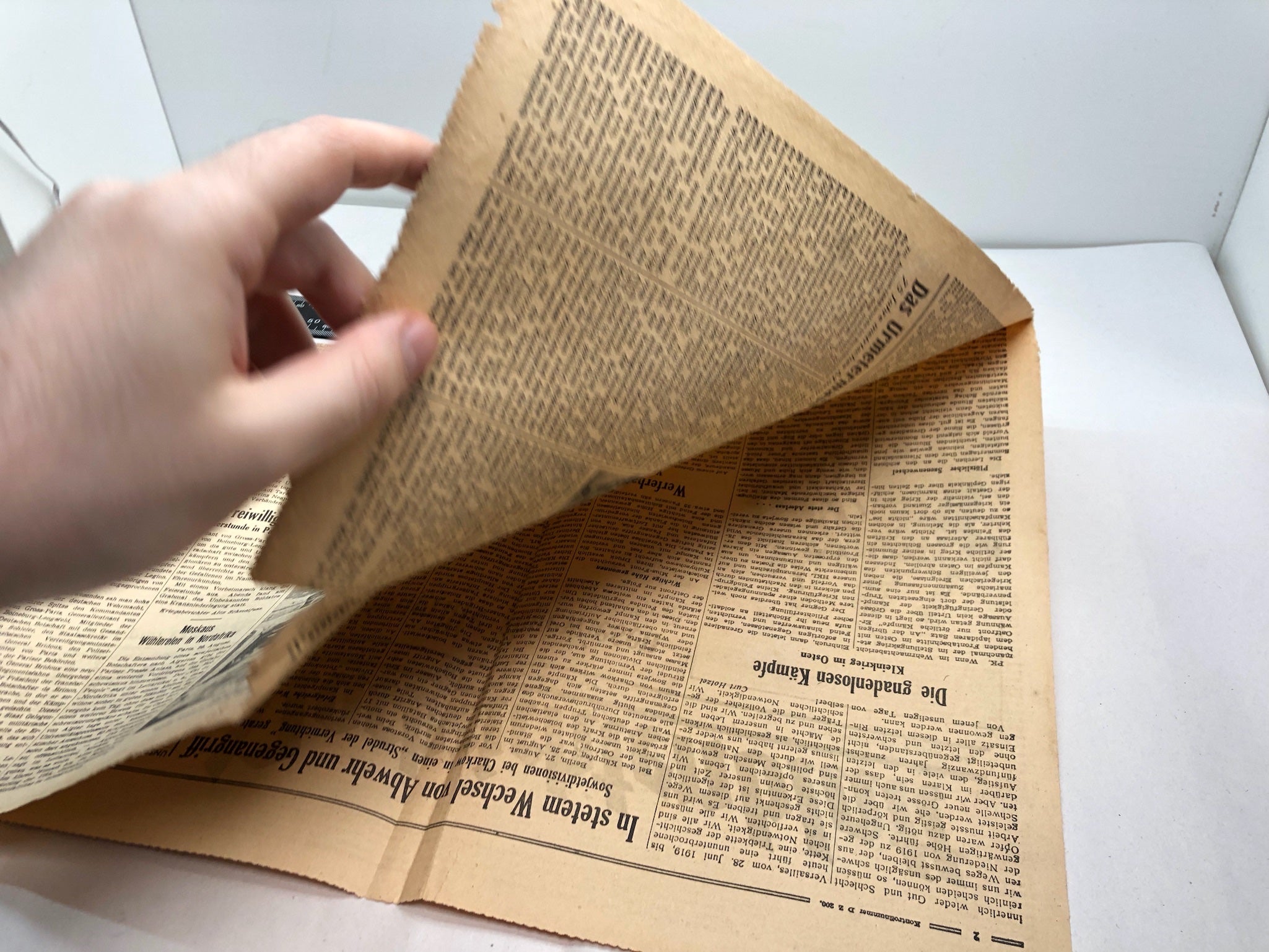 Original WW2 German Political Newspaper - 28th August 1943 - The Militaria Shop