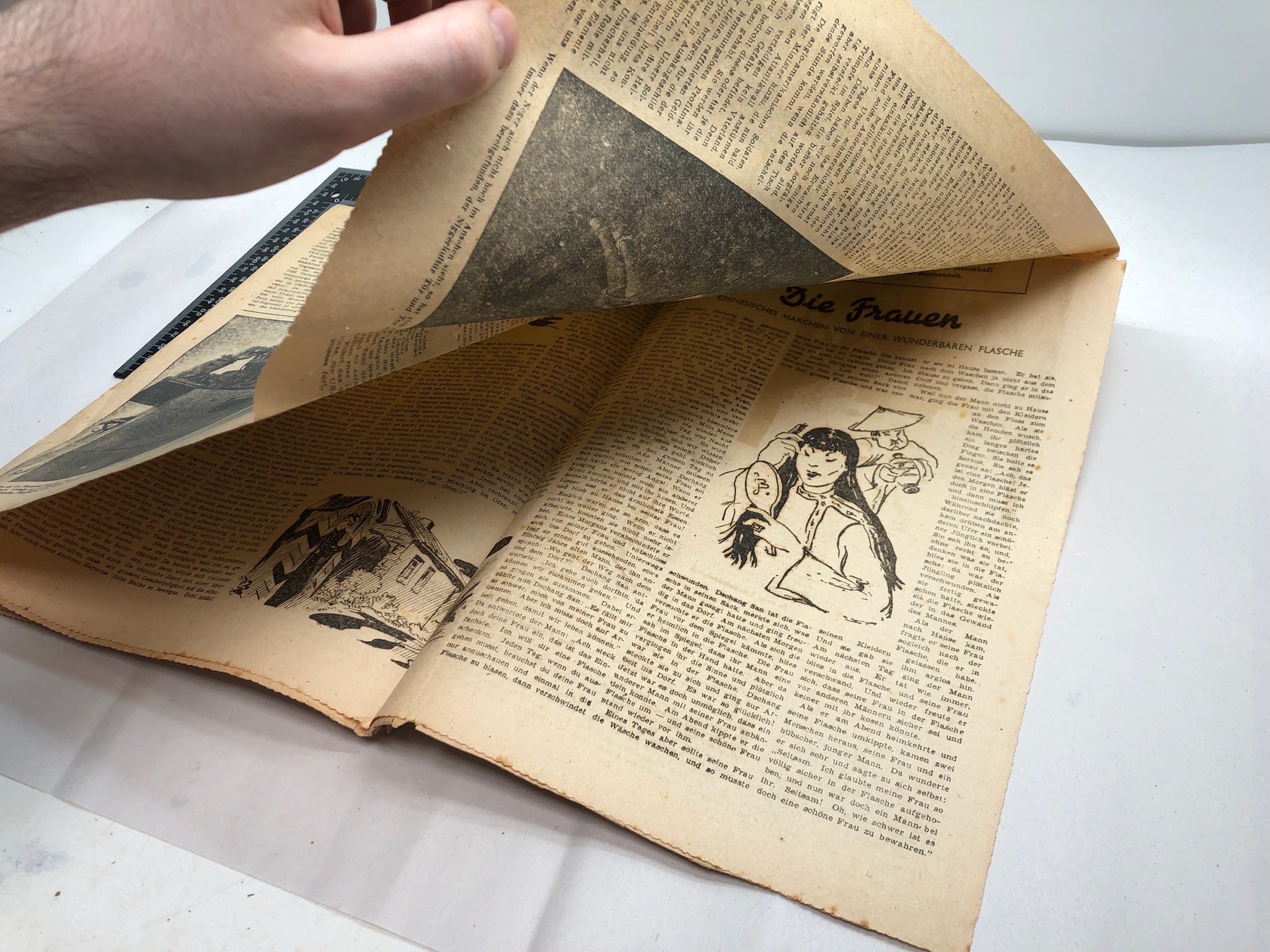 Original WW2 German Political Newspaper - 7th May 1944 - The Militaria Shop