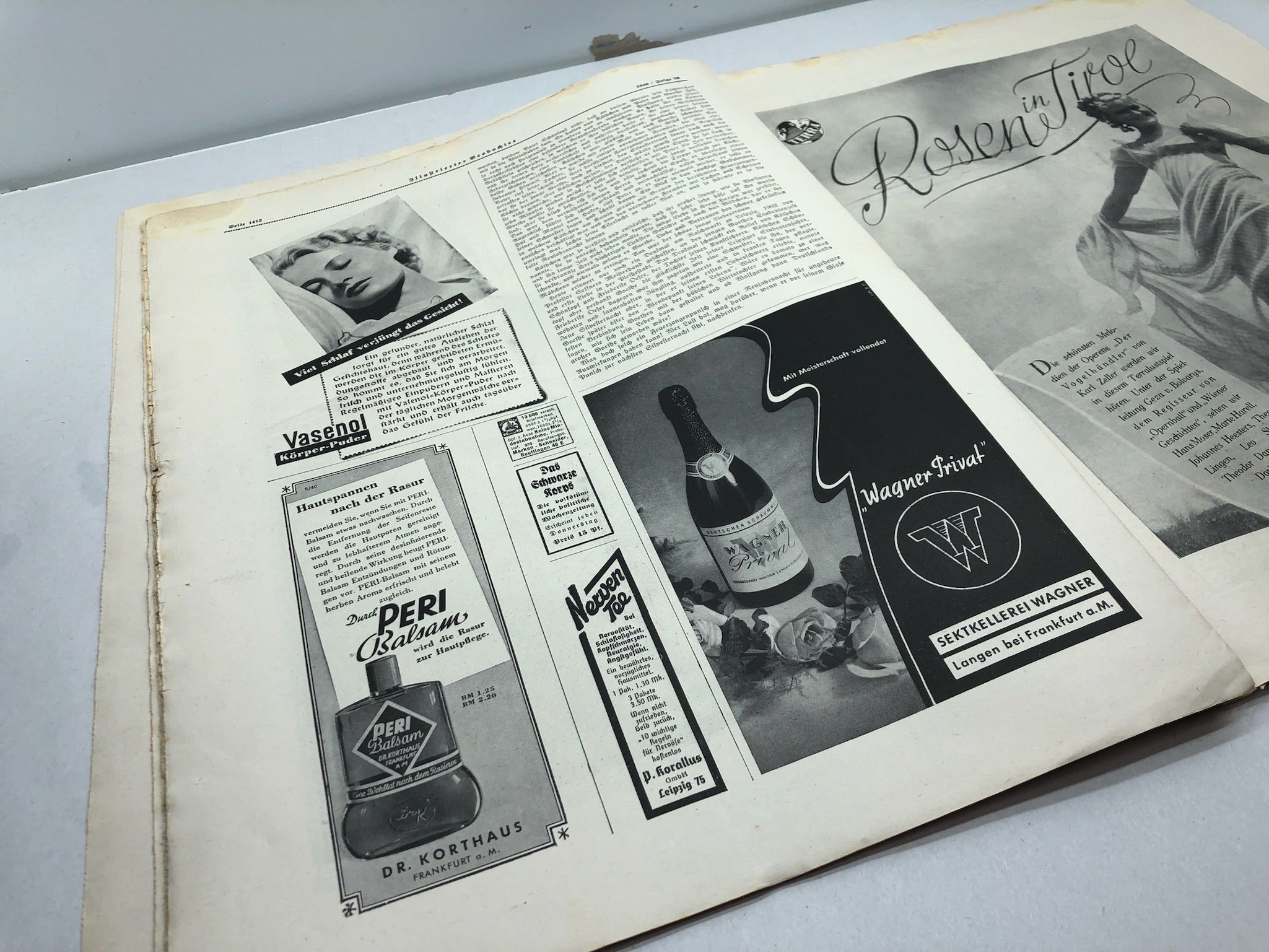 JB Juustrierter Beobachter NSDAP Magazine Original WW2 German - 26th December 1940 - The Militaria Shop