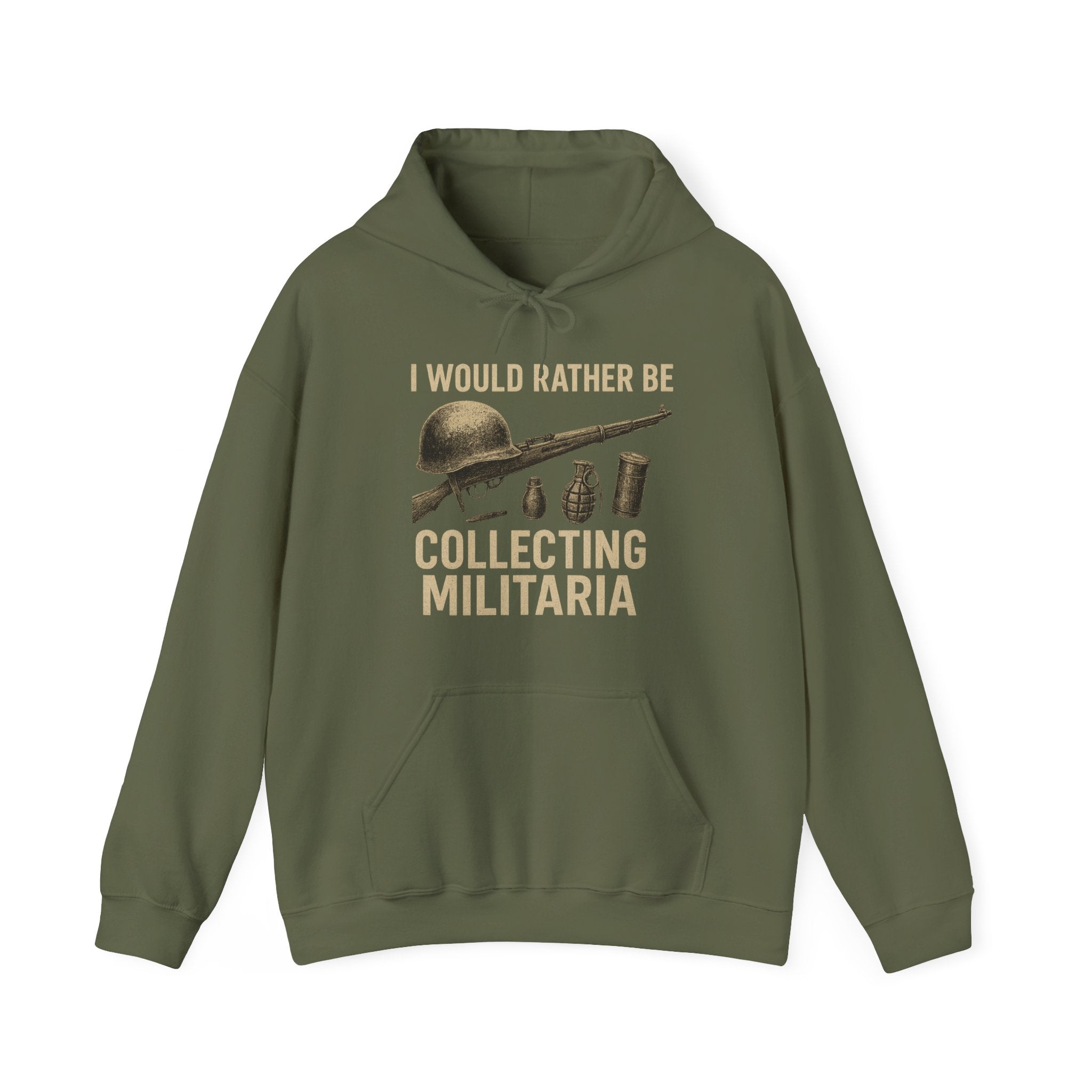 Military Collector's Hoodie - Unisex Sweatshirt for Veterans, Gift for Collectors, Casual Wear, Army Memorabilia, Unique Military Apparel - The Militaria Shop