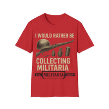 Load image into Gallery viewer, Unisex Military Collecting T-Shirt, Vintage Tee, Gift for Collectors, Casual Wear, Unisex Softstyle T-Shirt
