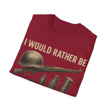 Load image into Gallery viewer, Unisex Military Collecting T-Shirt, Vintage Tee, Gift for Collectors, Casual Wear, Unisex Softstyle T-Shirt
