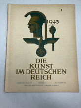 Charger l'image dans la galerie, Original WW2 German Art Magazine Die Kunst im Deutschen Reich - July/August 1943
