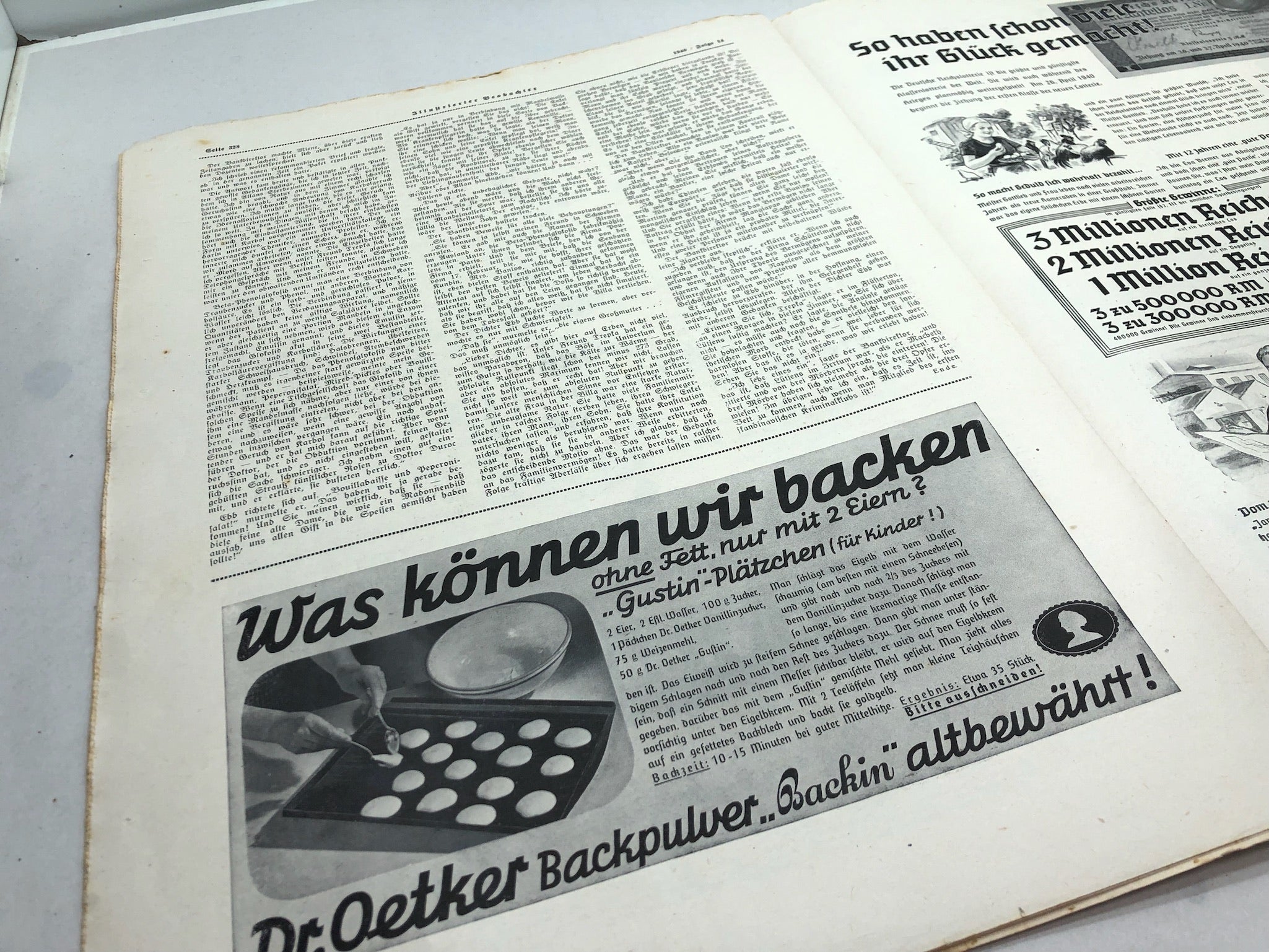 JB Juustrierter Beobachter NSDAP Magazine Original WW2 German - 4 April 1940 - The Militaria Shop