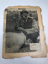 Load image into Gallery viewer, Original WW2 German Political Newspaper Berliner - 21st October
