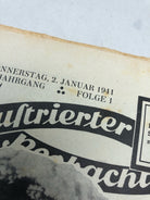 JB Juustrierter Beobachter NSDAP Magazine Original WW2 German - 2 January 1941 - The Militaria Shop