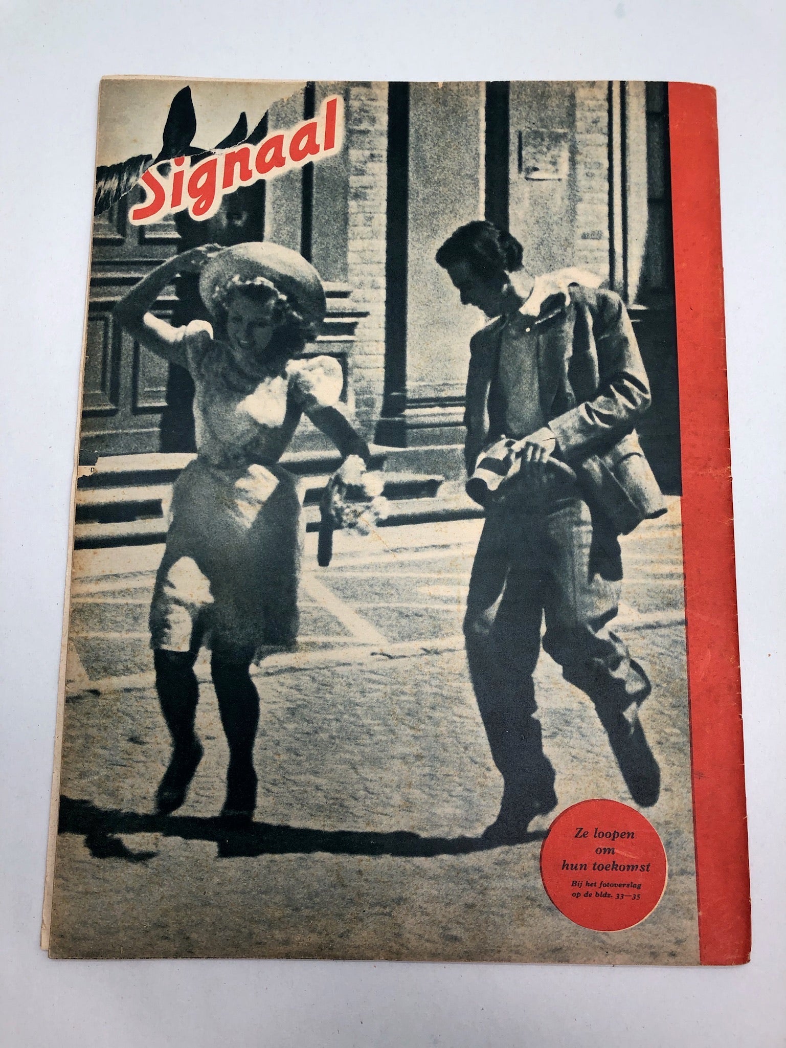 Original Dutch Language WW2 Propaganda Signaal Magazine - No.14 1943 - The Militaria Shop