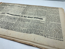 Load image into Gallery viewer, Original WW2 German Nazi Party VOLKISCHER BEOBACHTER Political Newspaper - 12 November 1938
