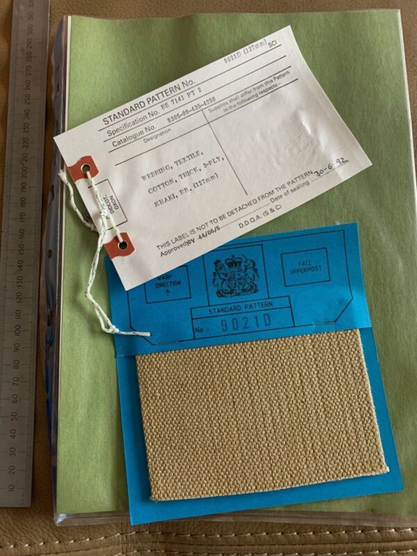 Original British Army Sealed Standard Patter - 9021D Webbing Tan Thick - The Militaria Shop