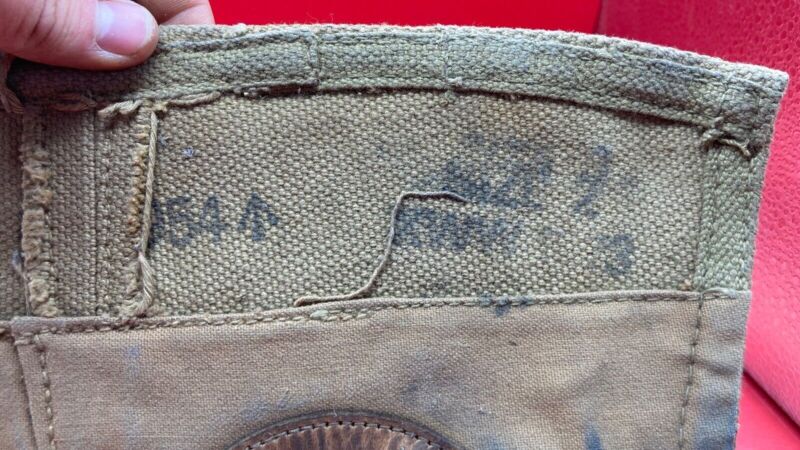 Original British Army Soldiers Gaiter Spat 37 Pattern Webbing (Single) - The Militaria Shop