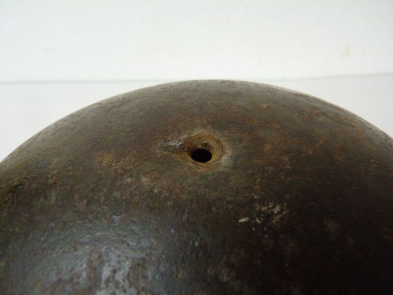 Original Mk3 Canadian / British Army WW2 Turtle Helmet High Rivet - The Militaria Shop