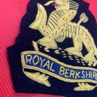 British Army Royal Berkshire Regimental Embroidered Blazer Badge - The Militaria Shop