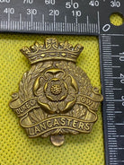 WW1 / WW2 British Army Duke of Lancasters Regiment Cap Badge - The Militaria Shop