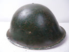 Original WW2 British Army Mk3 Turtle Army Fire Department Helmet & Liner - The Militaria Shop