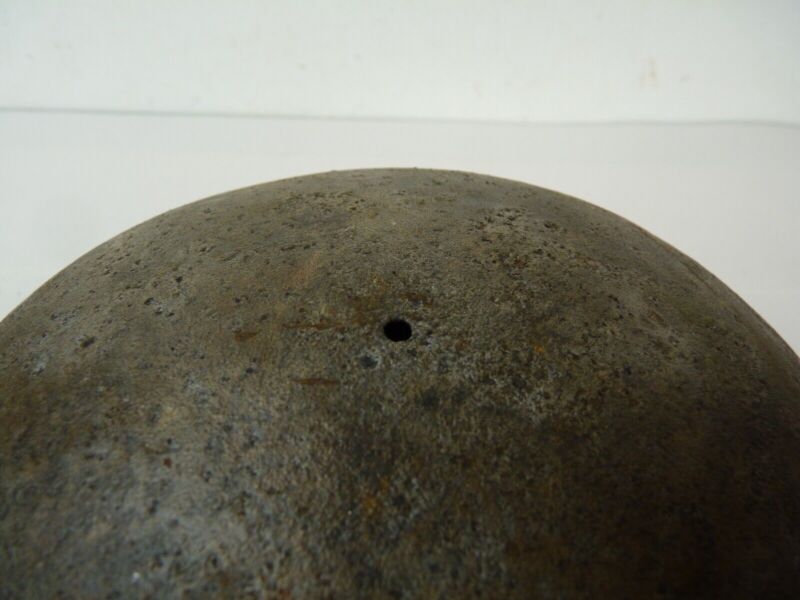 Original Mk3 Canadian / British Army WW2 Turtle Helmet High Rivet - The Militaria Shop
