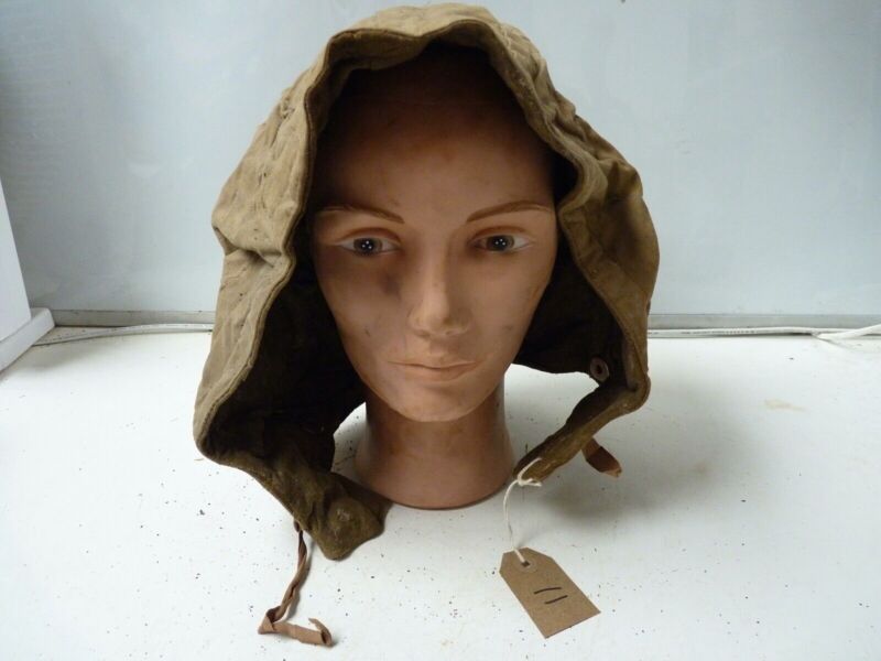 Original WW2 Pattern British Army Pixie Tank Suit Hood - The Militaria Shop