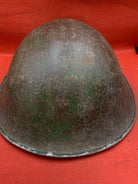 Mk3 Turtle Helmet - Original WW2 British / Canadian Army Combat Helmet - The Militaria Shop