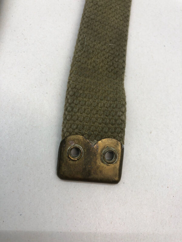 Original WW2 British Army 37 Pattern L Straps Pair - Wartime Dated - The Militaria Shop