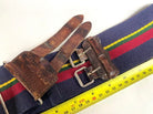 Genuine British Army Unknown Regimental Stable Belt. Approx 30" Waist. - The Militaria Shop