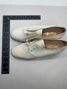 Original WW2 British Army Women's White Summer Shoes - ATS WAAF - Size 240 - The Militaria Shop