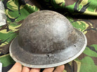 British Army Mk2 Brodie Helmet - Original WW2 - South African Manufactured - The Militaria Shop