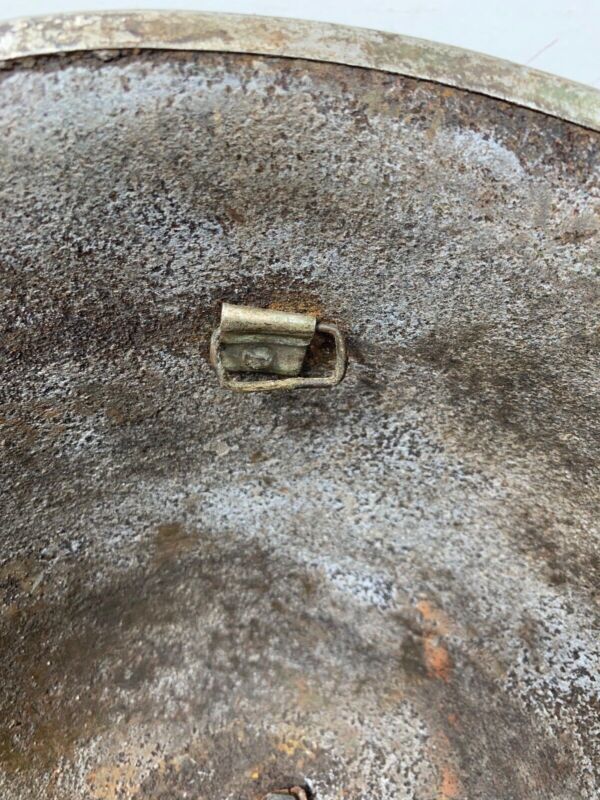 Mk3 Canadian / British Army Original WW2 Turtle Helmet High Rivet - The Militaria Shop