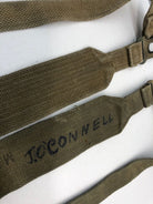 Original WW2 British Army 37 Pattern L Straps Pair - Wartime Dated - The Militaria Shop