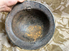 British Army Mk2 Brodie Helmet - Original WW2 - South African Manufactured - The Militaria Shop