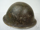 Original Mk3 Canadian / British Army WW2 Turtle Helmet High Rivet - The Militaria Shop