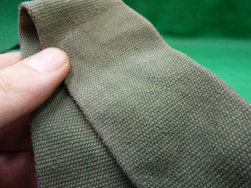 Original WW2 British Army 44 Pattern Equipment Strap - 1945 Dated - The Militaria Shop