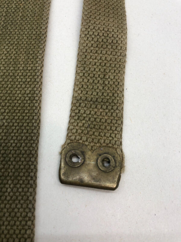 Original WW2 British Army 37 Pattern L Straps Pair - Wartime Dated - The Militaria Shop