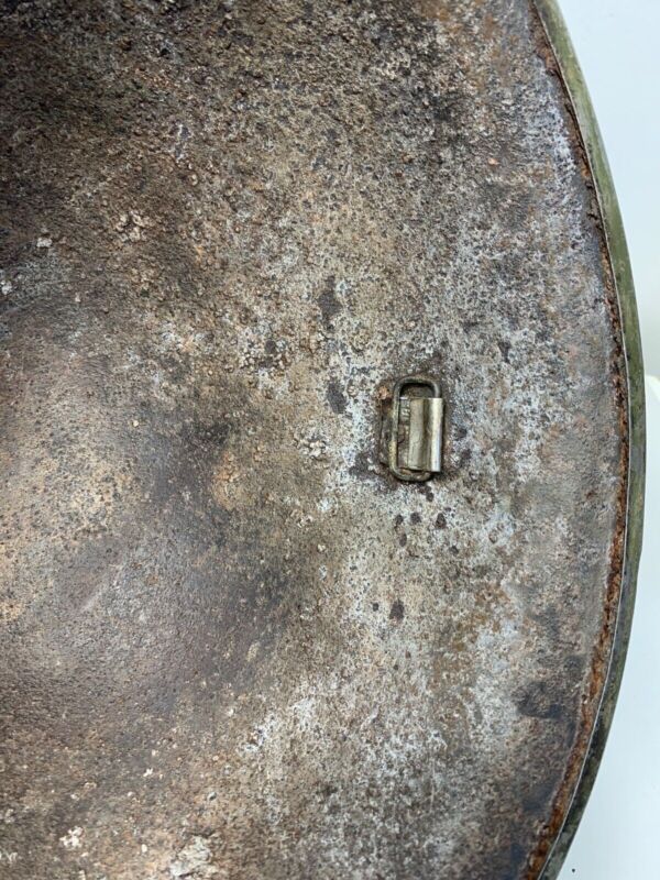 Mk3 Canadian / British Army Original WW2 Turtle Helmet High Rivet - The Militaria Shop