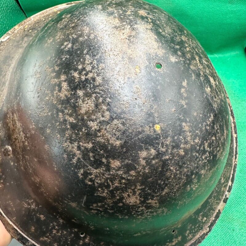 British Army Mk2 Brodie Helmet - Original WW2 - South African Manufactured - The Militaria Shop