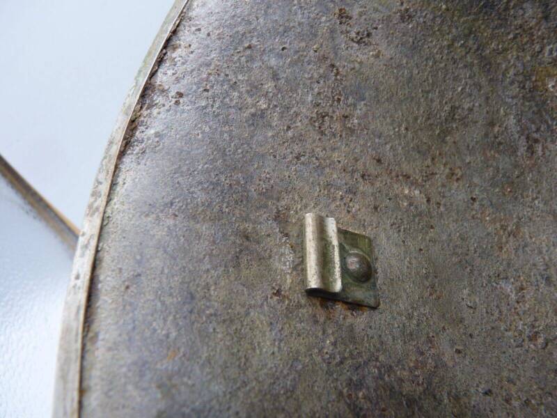 Original WW2 British / Canadian Army Mk3 High Rivet Turtle Army Combat Helmet - The Militaria Shop