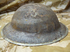 Original WW2 British Army Mk2 Army Combat Helmet - The Militaria Shop