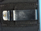 Black Fabric Tactical Belt Mounted Pistol Holster - Front Line - The Militaria Shop