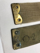 Original WW2 British Army 37 Pattern L Straps Pair - Wartime Dated - The Militaria Shop